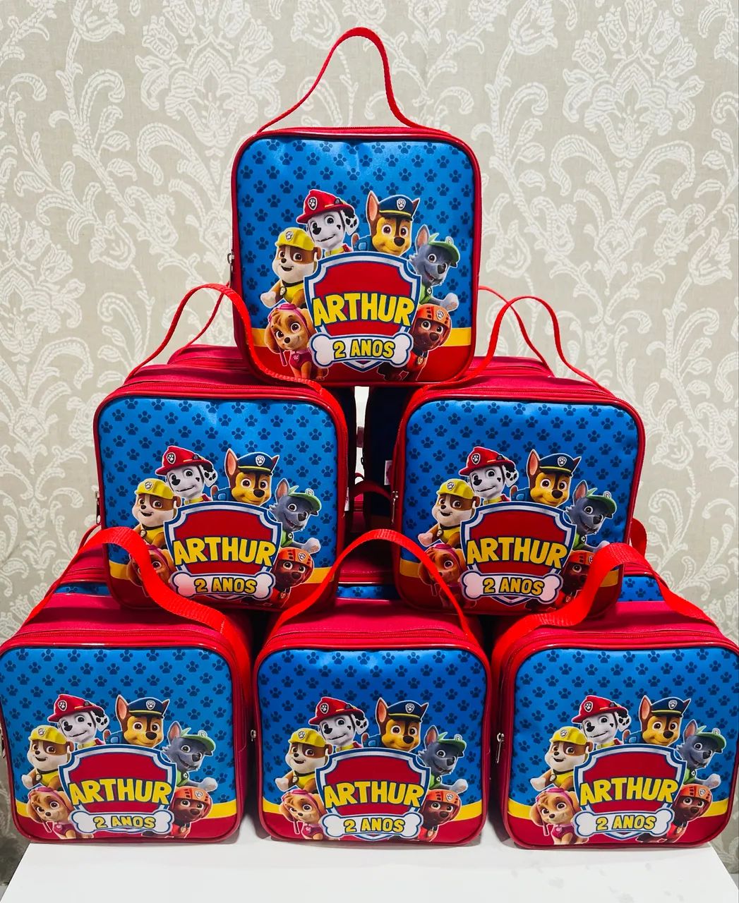 Bolsas personalizadas para aniversário infantil 