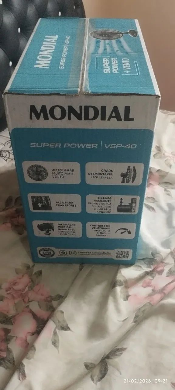 Ventilador mondial 40cm  - Foto 2