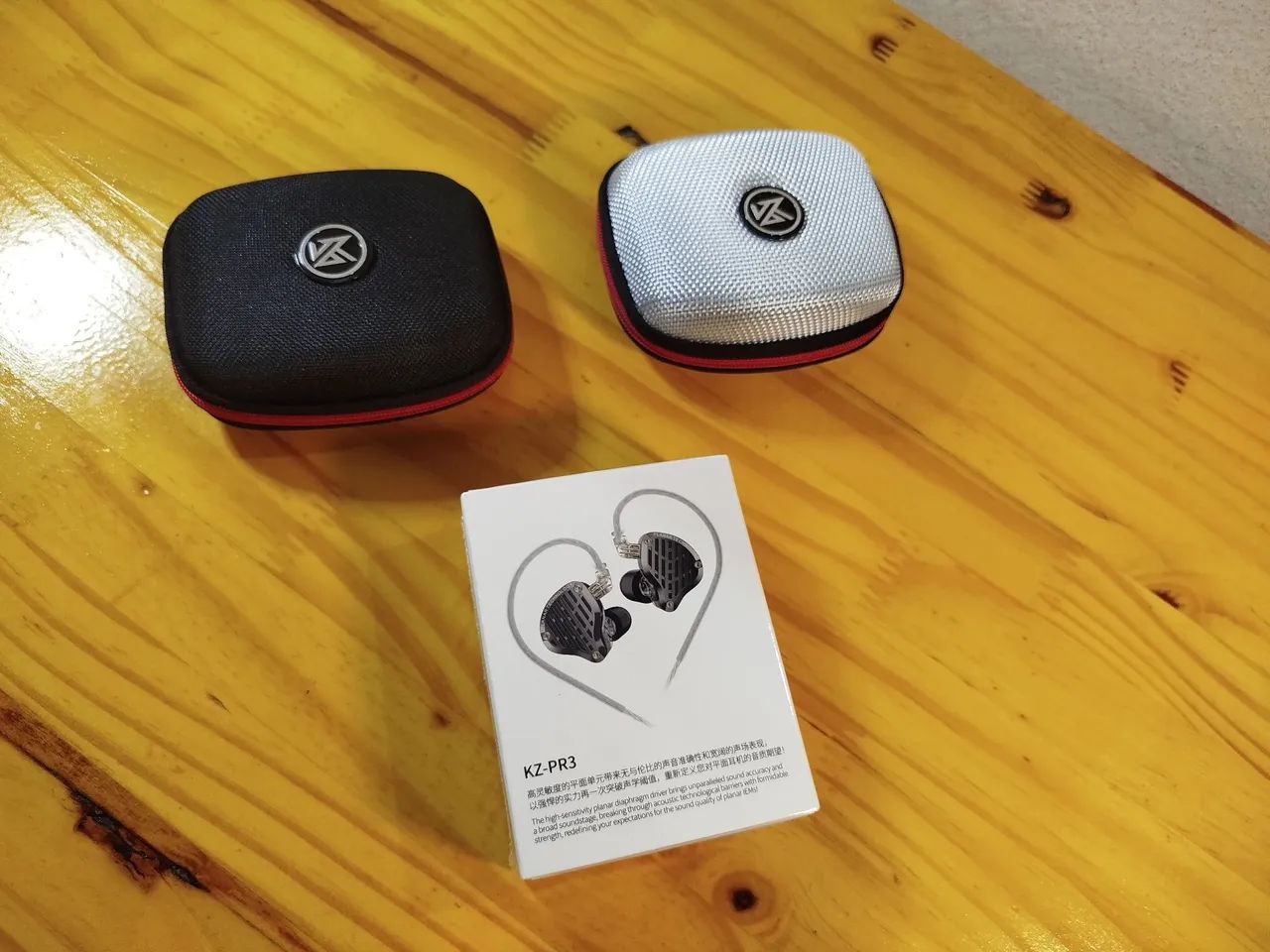 Fone Profissional KZ PR3 Driver Planar - grátis bag - Lacrado! - Foto 3
