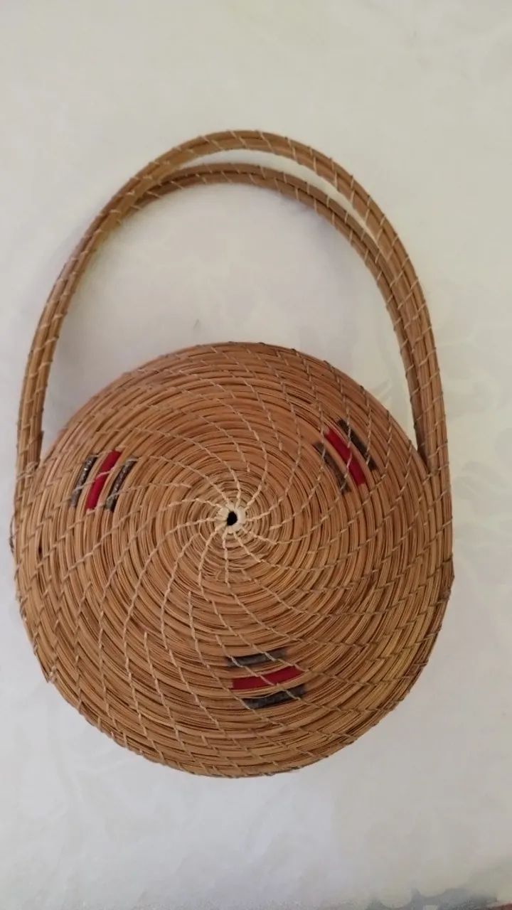 Bolsa de capim dourado  - Foto 5