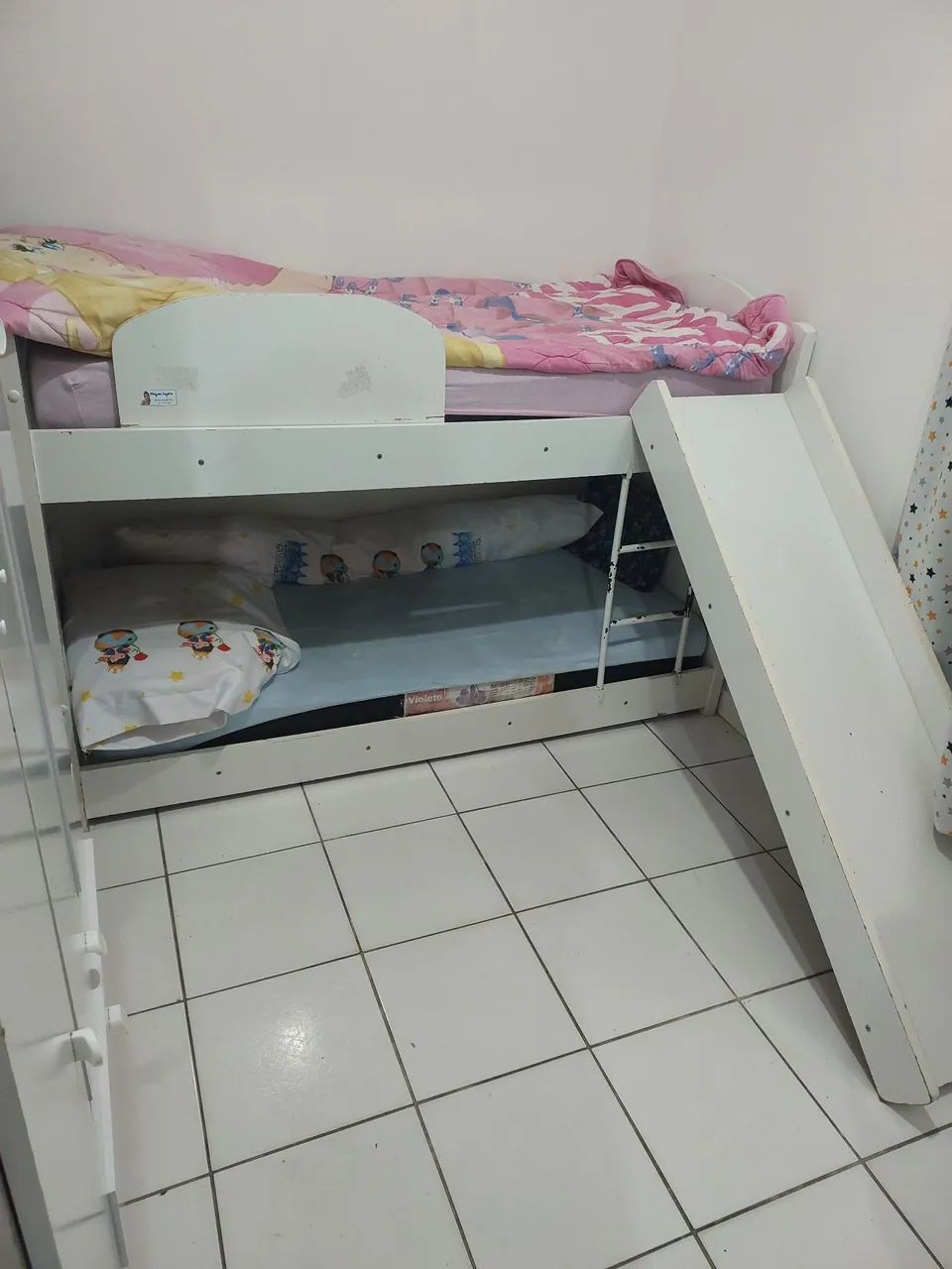 Beliche infantil Com escorregador 