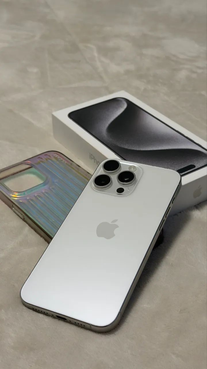 IPHONE 15 PRO MAX 256GB SILVER - Celulares e Smartphones - Itapuã