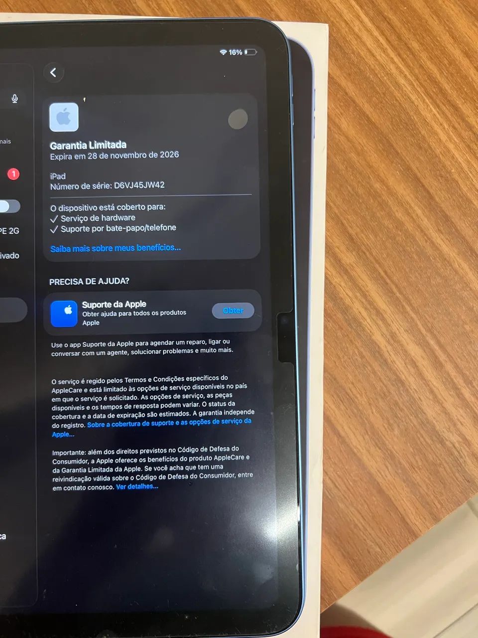 iPad (A16)128GB - Impecável, com caixa e garantia! ? - Foto 4