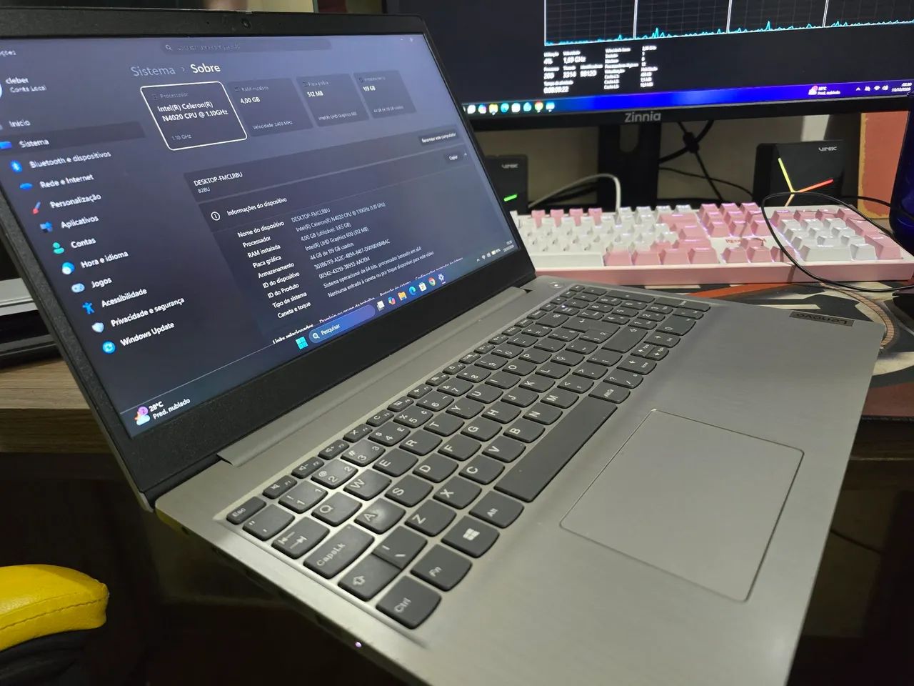Notebook Ideapad 3 15igl05 Intel Celeron n4020 - Foto 3