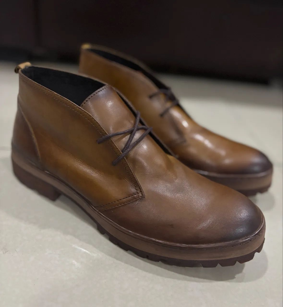 Bota Cavalera couro legítimo tamanho 40 - Foto 3