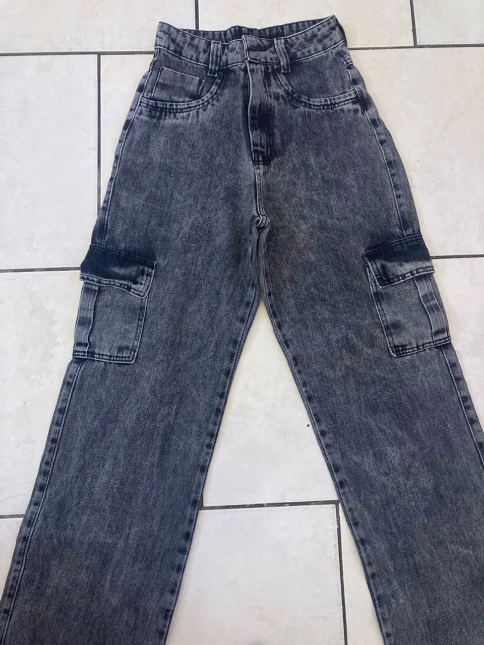 Calça sarja tamanho 34 nunca usada