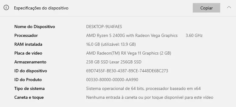 PC Desktop Ryzen 5 + 16gb de Ram - Foto 3