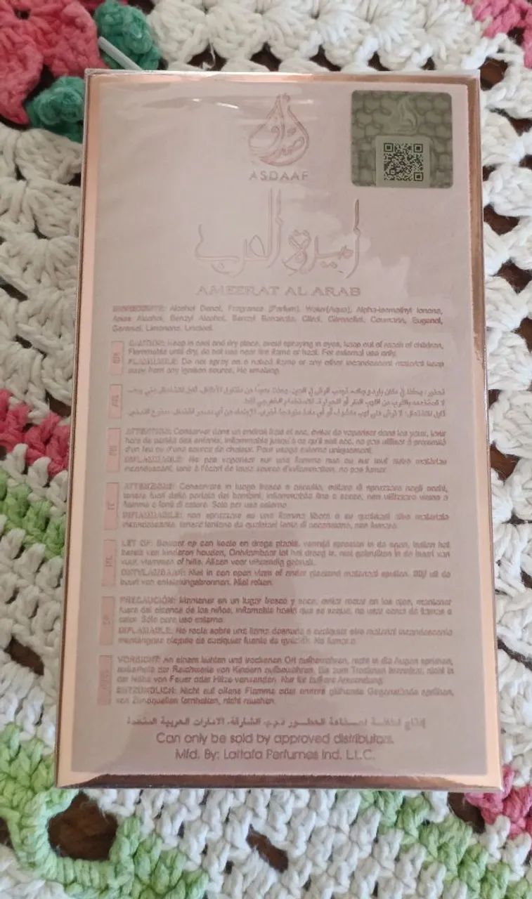 Perfume Ameerat Al Arab 100ml - Foto 3