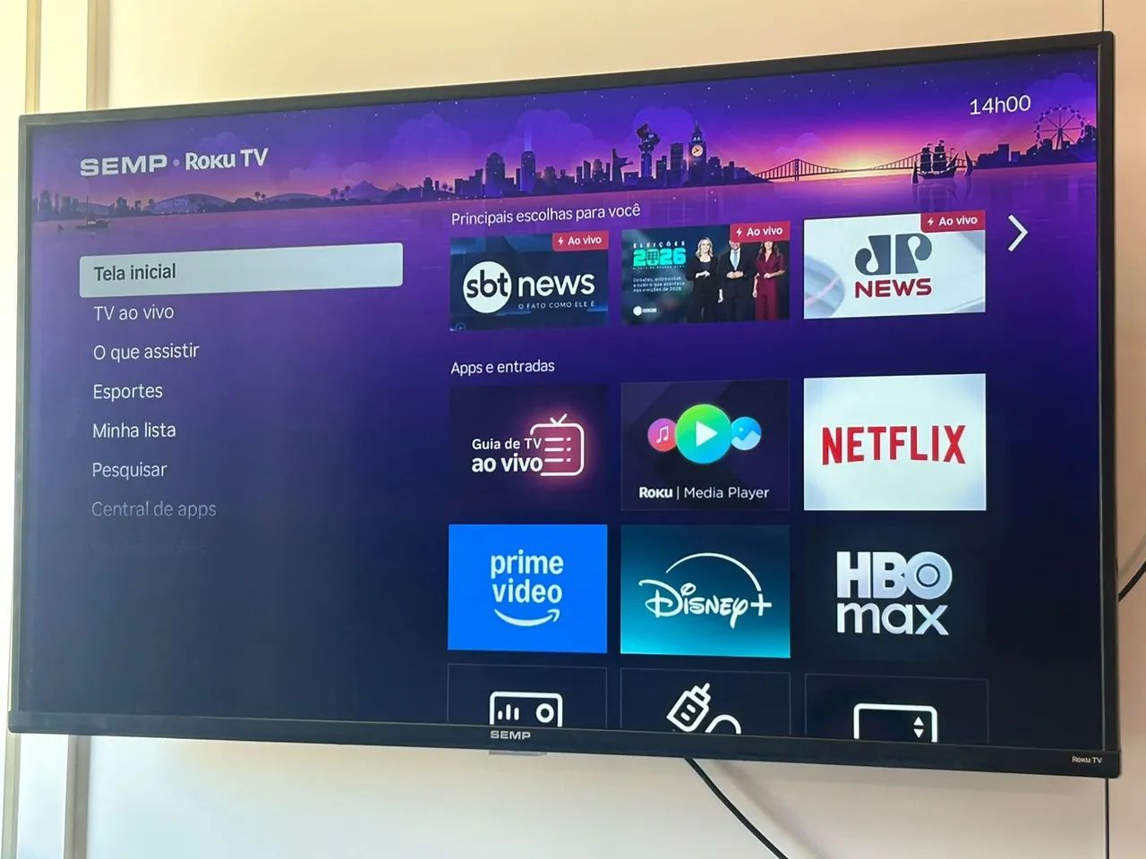 TV Semp Toshiba Roku 43 Polegadas  - Foto 4