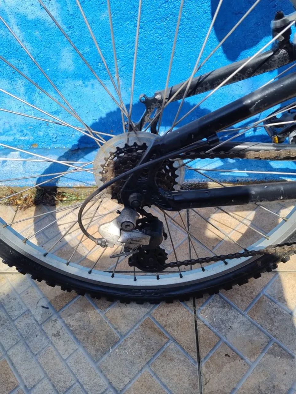 BICLETA ARO 26 EM PERFEITO ESTADO - Foto 5