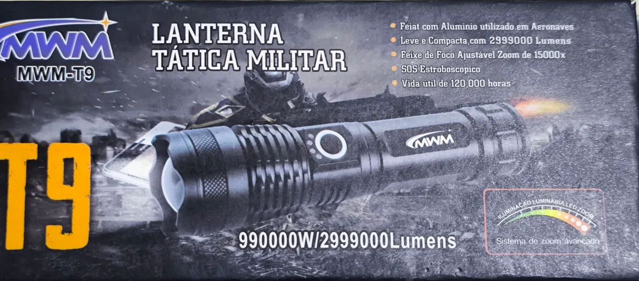 Lanterna Tática Militar MWMT9 