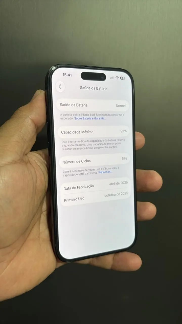 iPhone 15 128GB Todo Original Venda ou Troca - Foto 3