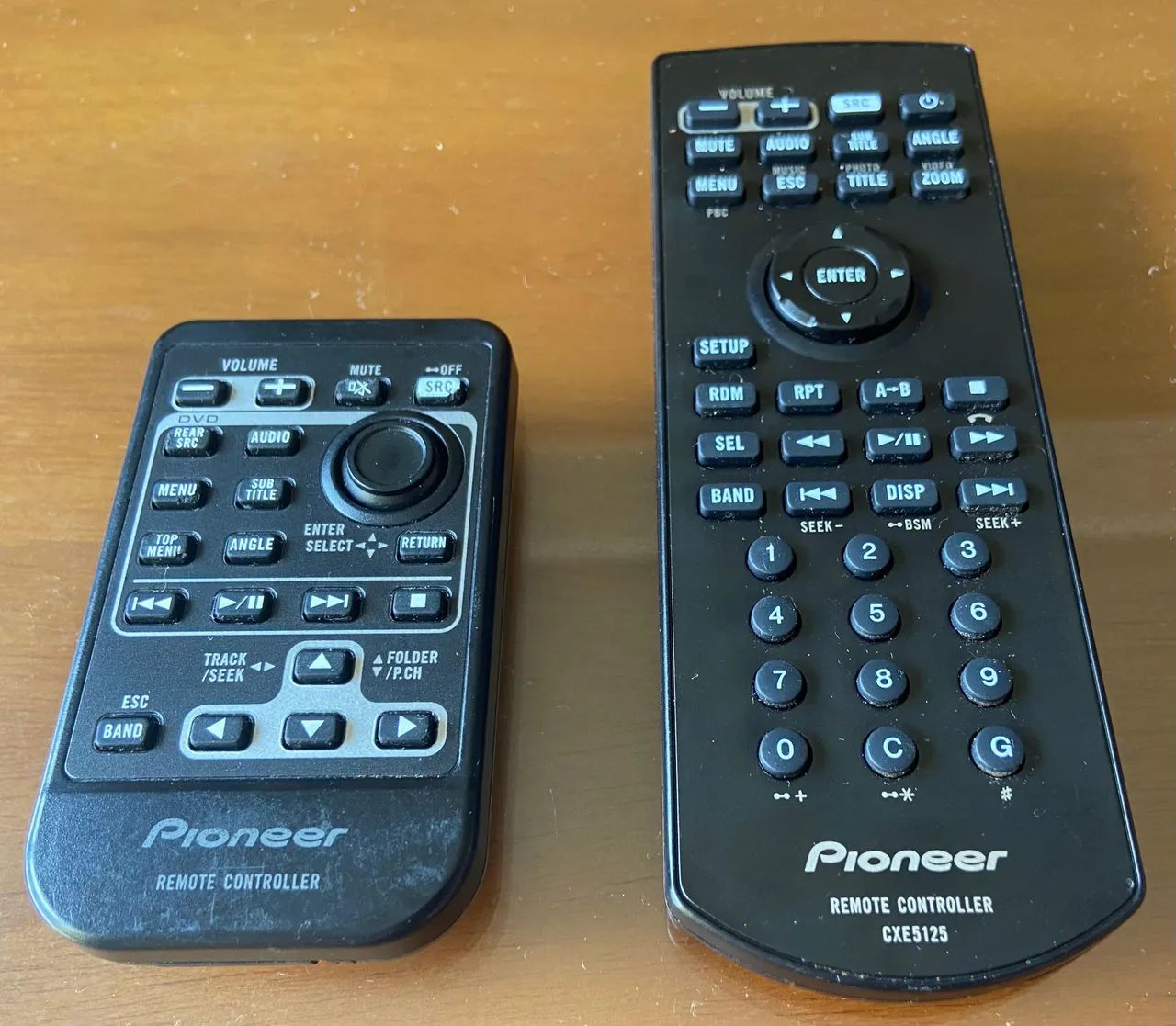 Controles toca CD e DVD Pioneer  *R$100,00 cada*