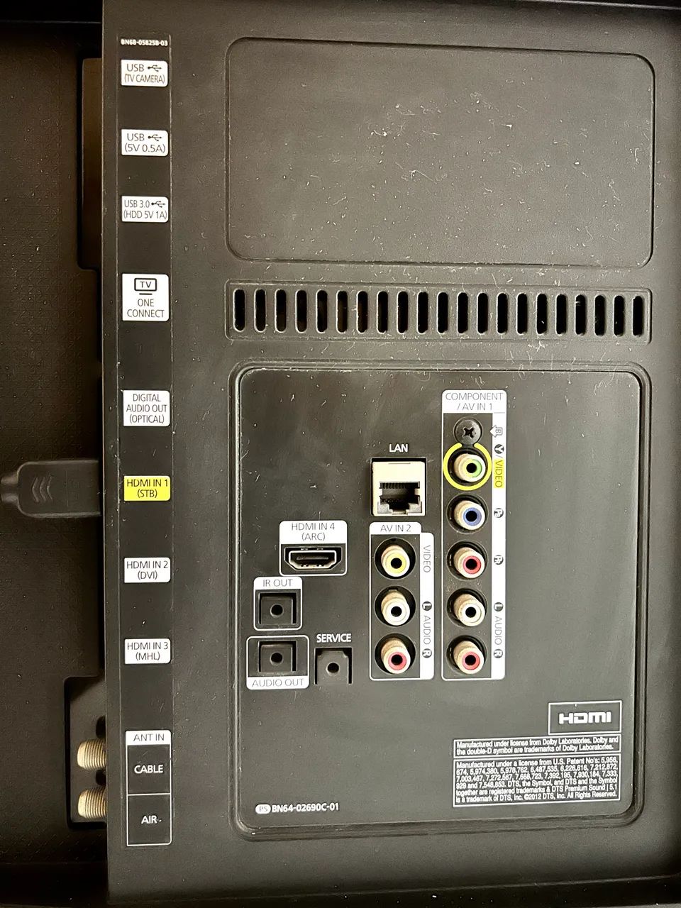  TV Samsung 55? Curva 4K UN55HU8700 Completa | Para Peças ou Reparo | Acessórios Originais - Foto 4