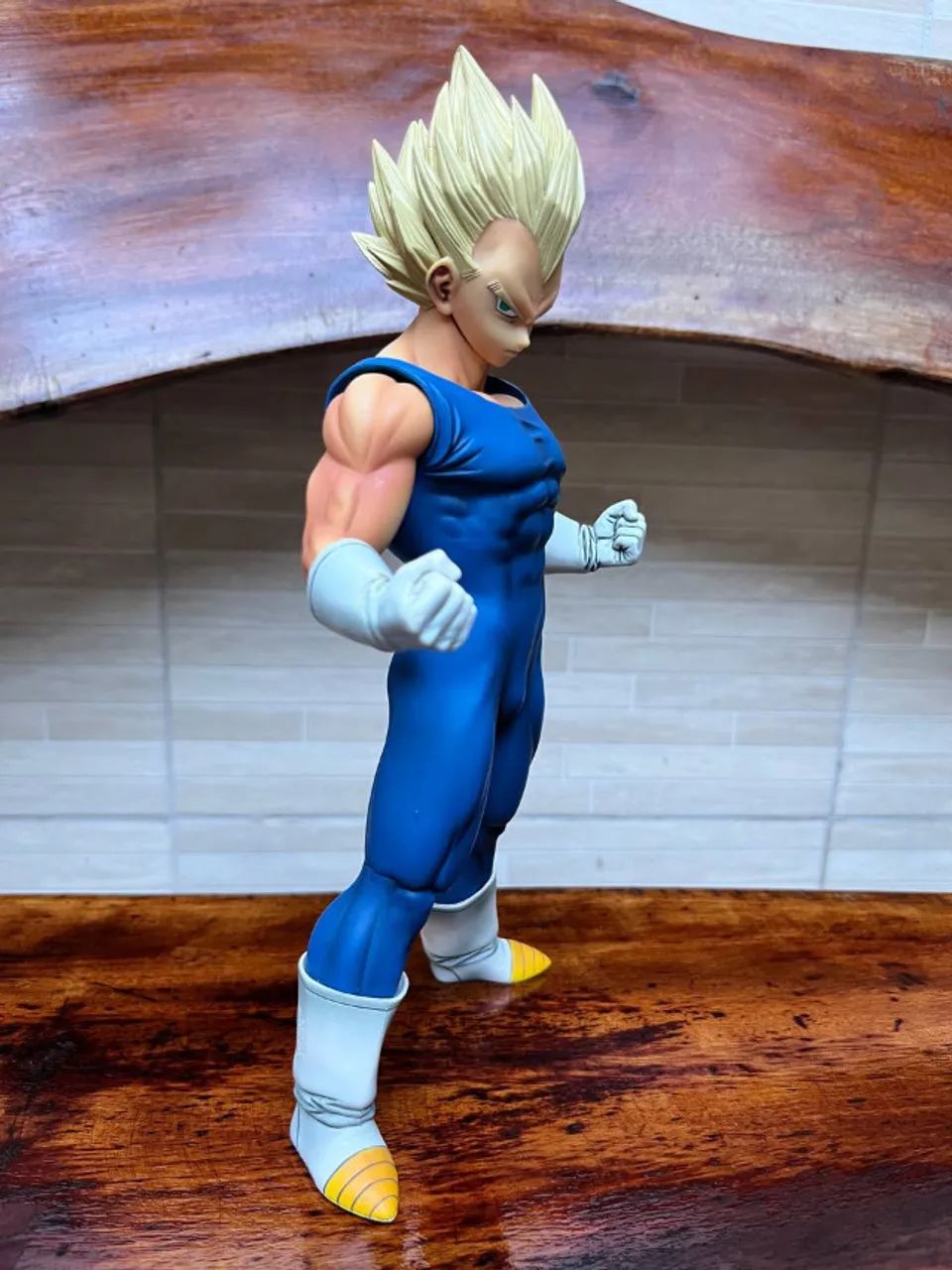 Action Figure Dragon Ball - Vegeta SJJ 26cm Master Stars Piece Banpresto Bandai Com Caixa - Foto 4