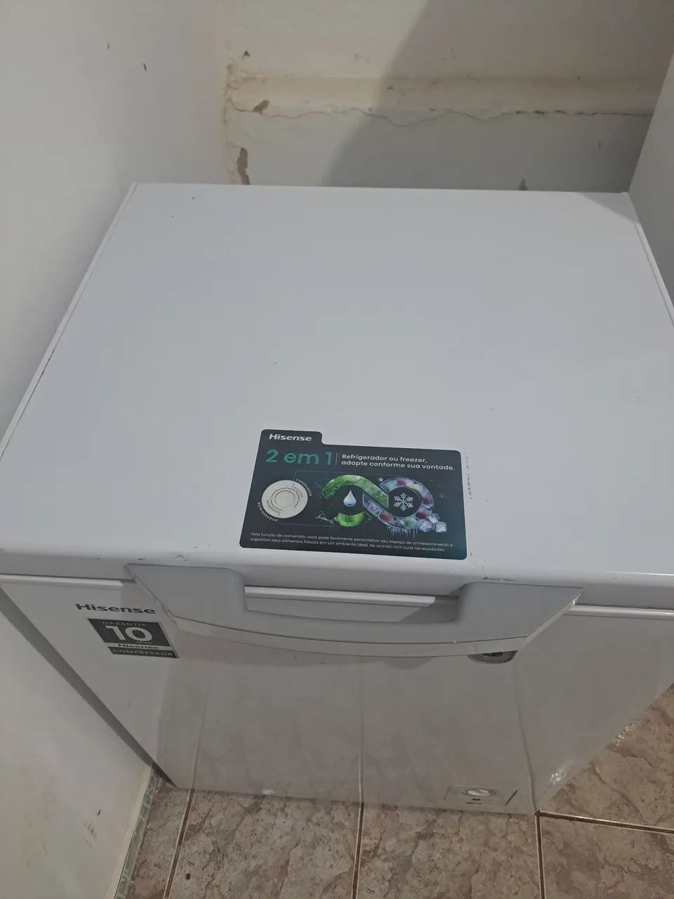 Freezer horizontal hisense 150 litros  - Foto 5