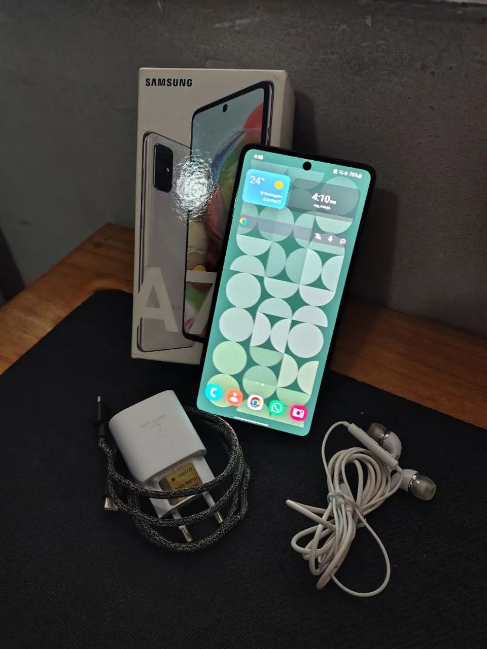 Samsung Galaxy A71 128GB Branco - Excelente e sem danos ou defeitos  - Foto 3