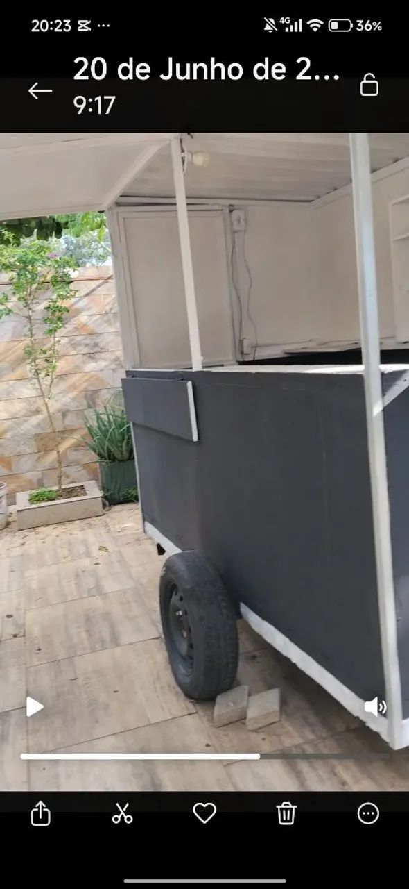 Trailer vendo ou troco por carro 
