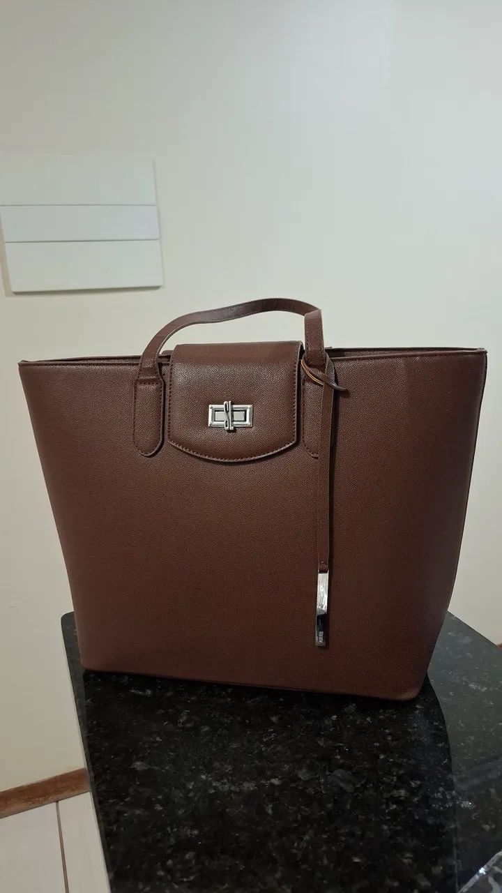 Bolsa Santa Lolla Sacola Marrom