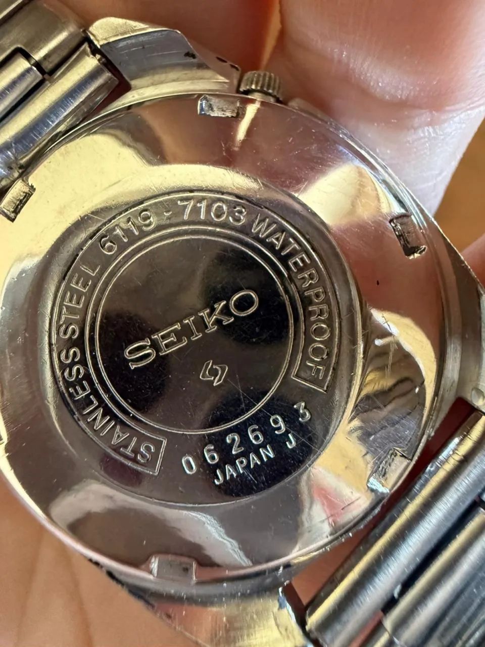 Seiko 5 6119-7103 Vintage Automático 21 Rubis Japan - Acessórios