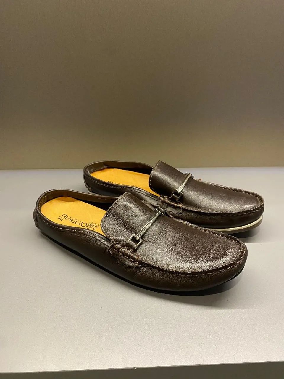 Mule masculino em couro legítimo  - Foto 2