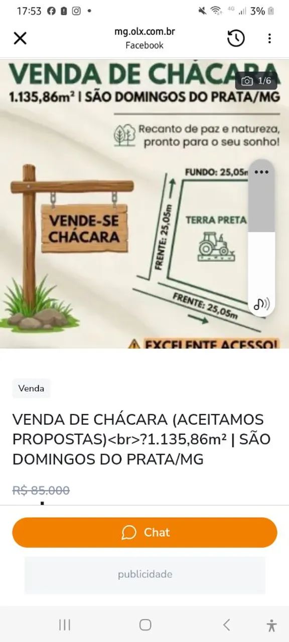 Venda de Chácara Terra Preta  - Foto 4