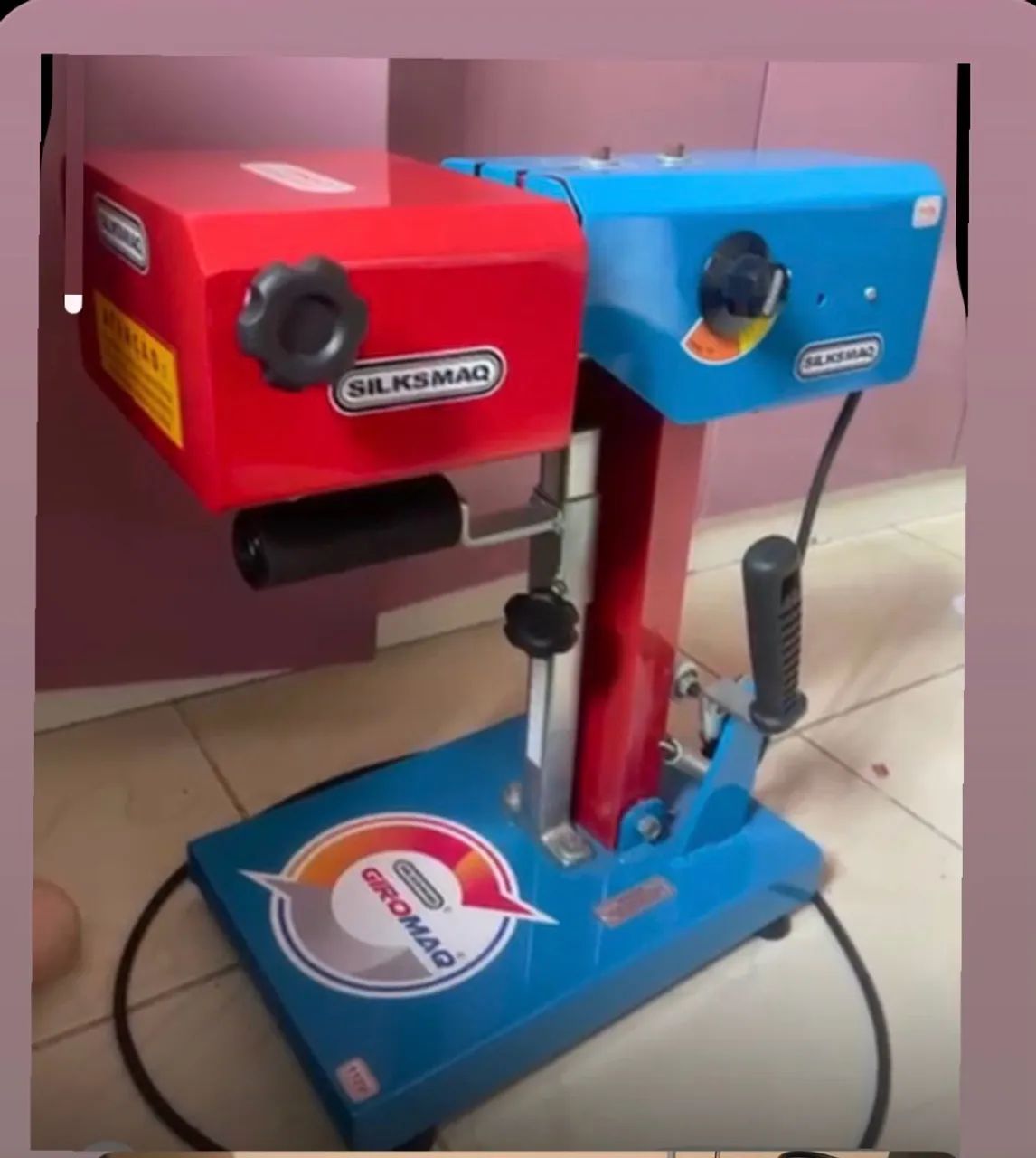 Máquina transfer laser 360 Silksmaq 