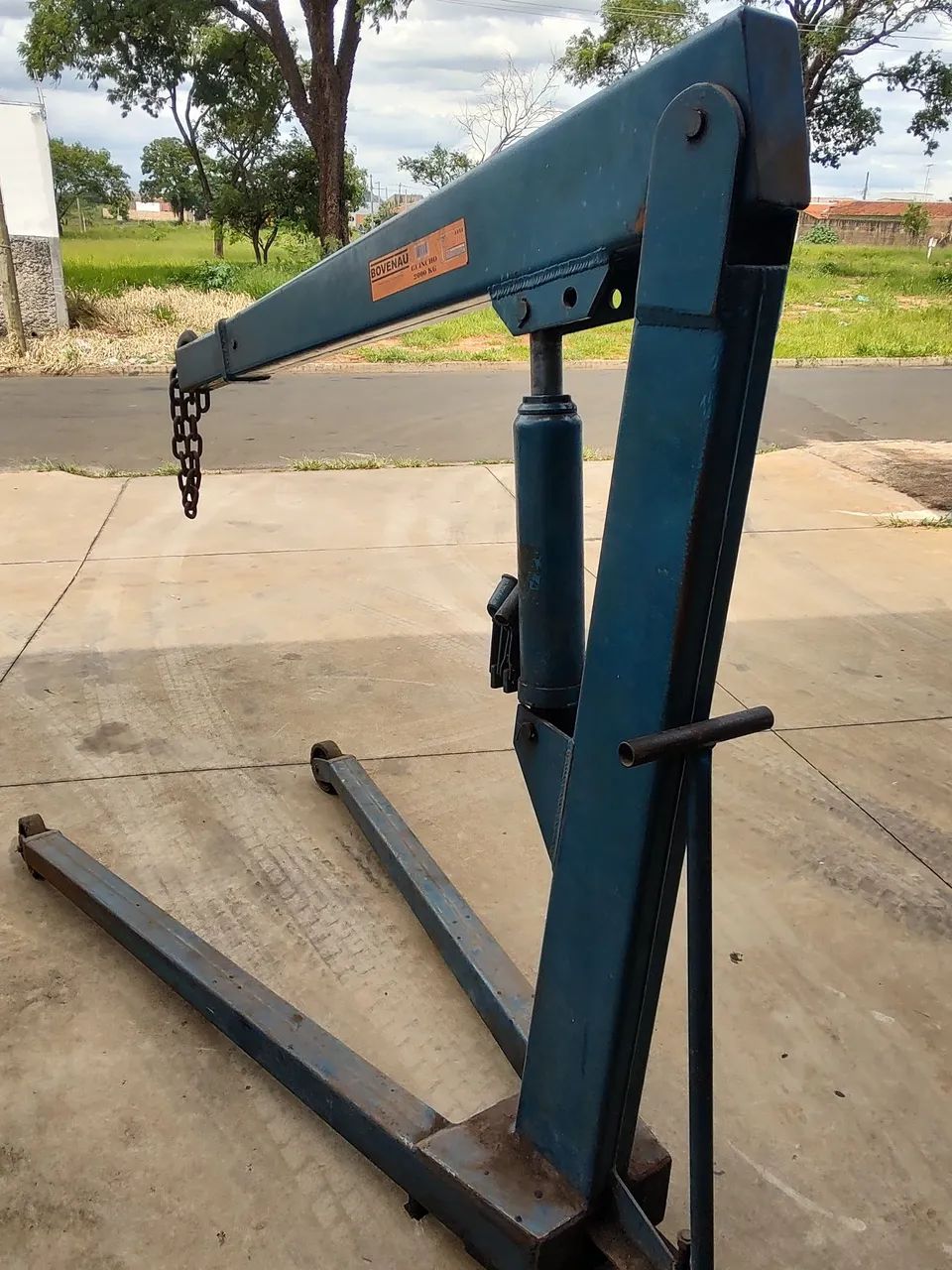 Guincho hidráulico girafa 2T