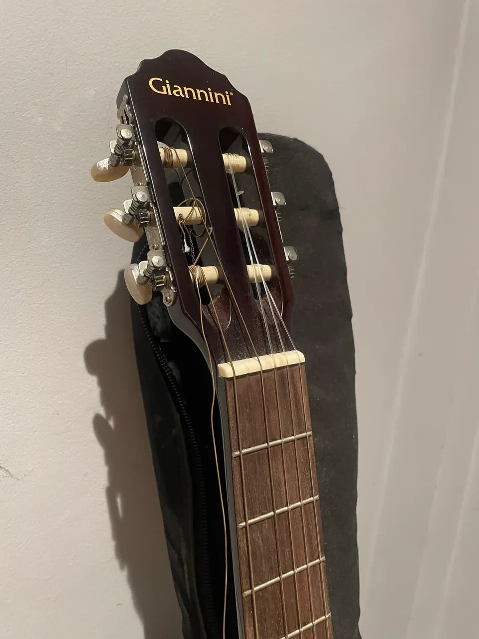 Violão Acústico Giannini + Capa Inclusa - Ótimo Estado - Foto 4