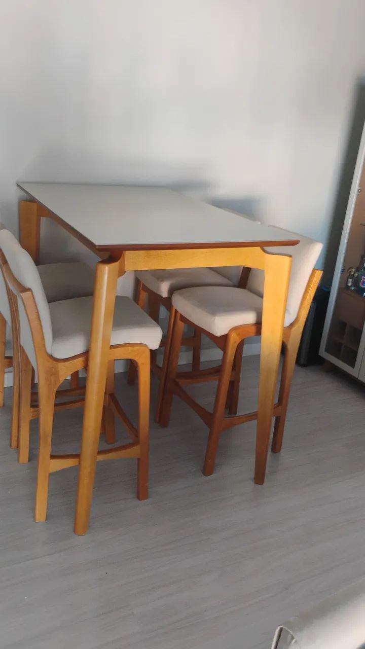 MESA ARANHA MADEIRA MACIÇA  - Foto 3