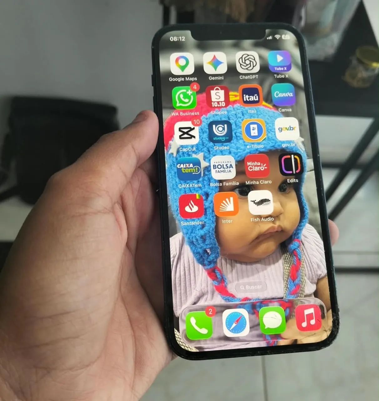 iPhone 12 capacidade da bateria 75% 64GB - Foto 4