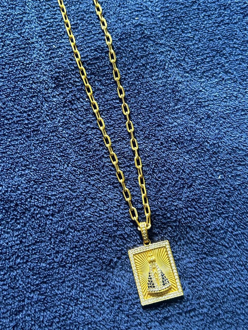 Corrente banhada a ouro 18k - Foto 3
