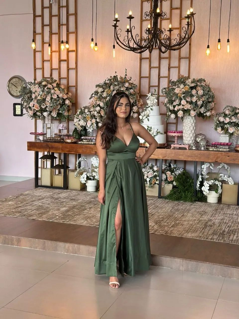 Vestido Verde Oliva  - Foto 4