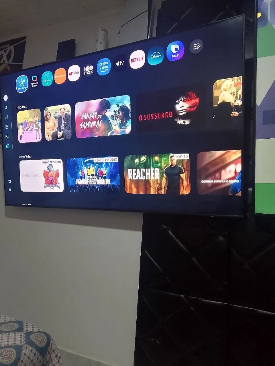 Tv 75 Samsung Q LED  ( aceito troca ). - Foto 2