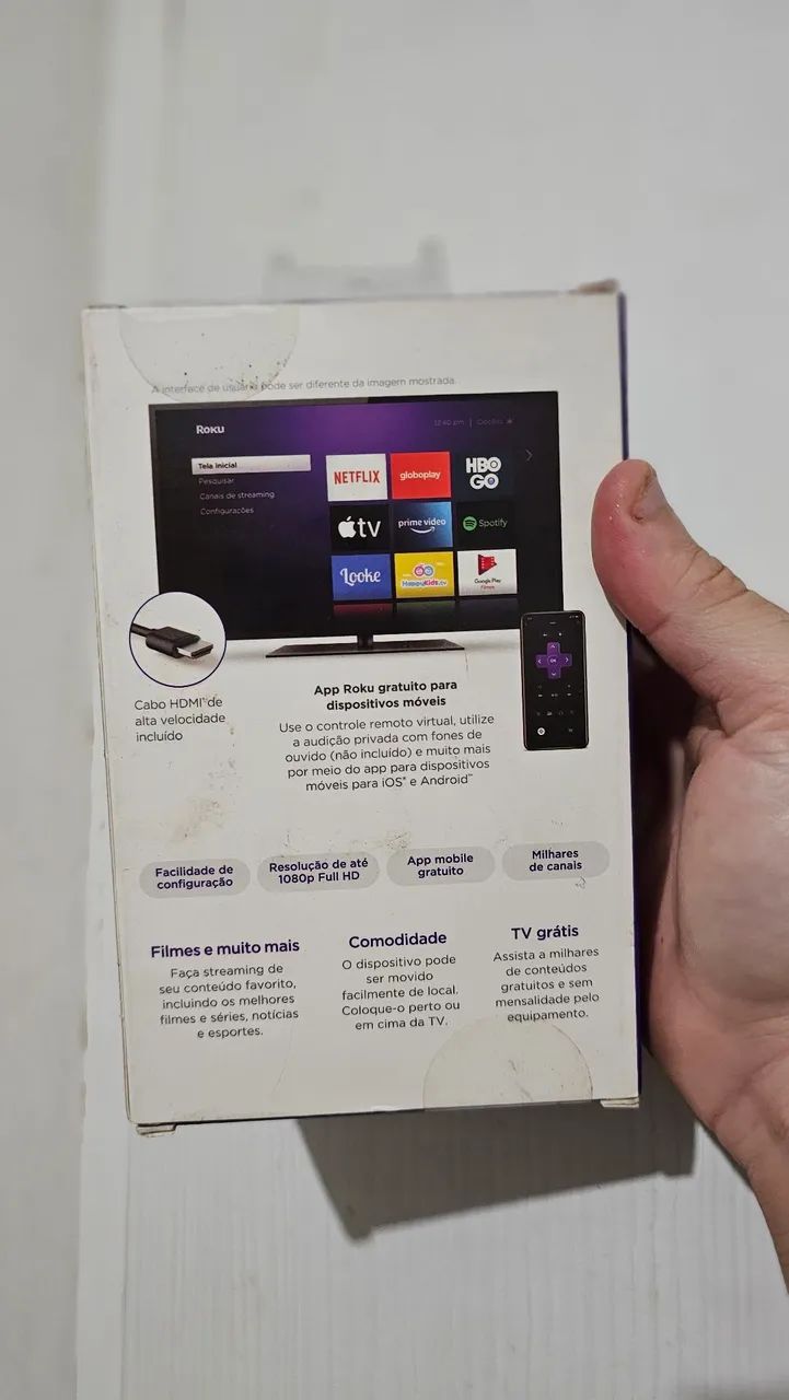 Roku Stick HD (NOVO/LACRADO) - Foto 2