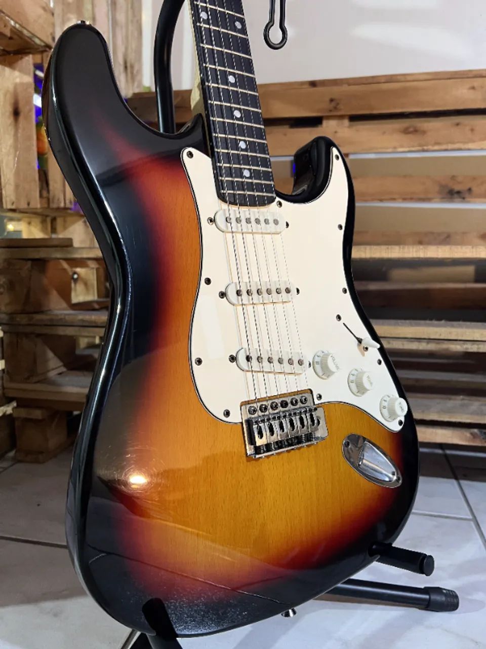 GUITARRA BENSON STRATOCASTER STR SUMBURST - Foto 3