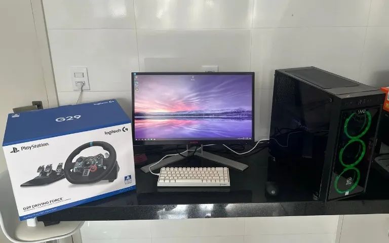 ? Volante Logitech G29 | PC, PS5, PS4 e PS3 - Foto 4