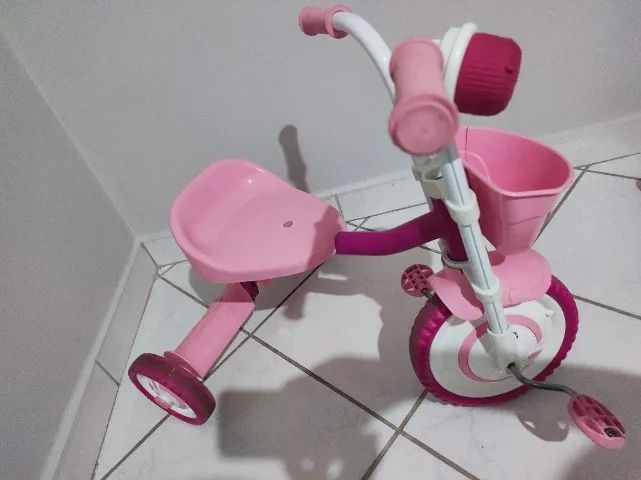 Triciclo infantil rosa