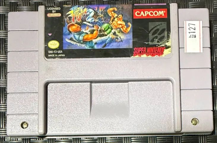 Final Fight 2 SNES - Placa Original / Caixa Repro