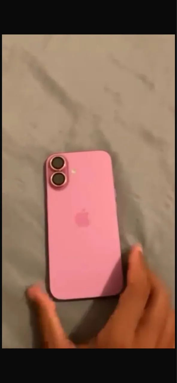 IPHONE 16 ROSA SEM MARCAS DE USO  - Foto 2