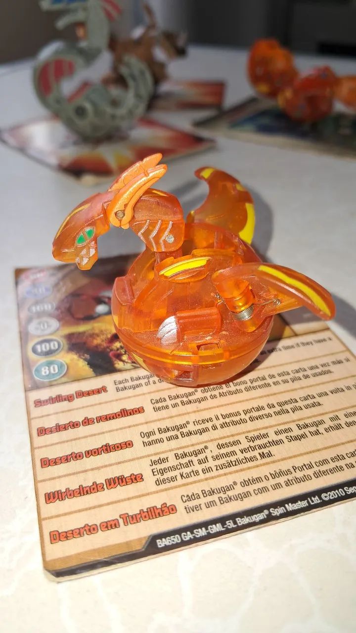 Bakugan Hyper Dragonoid  Bakusolar especial raro Solar