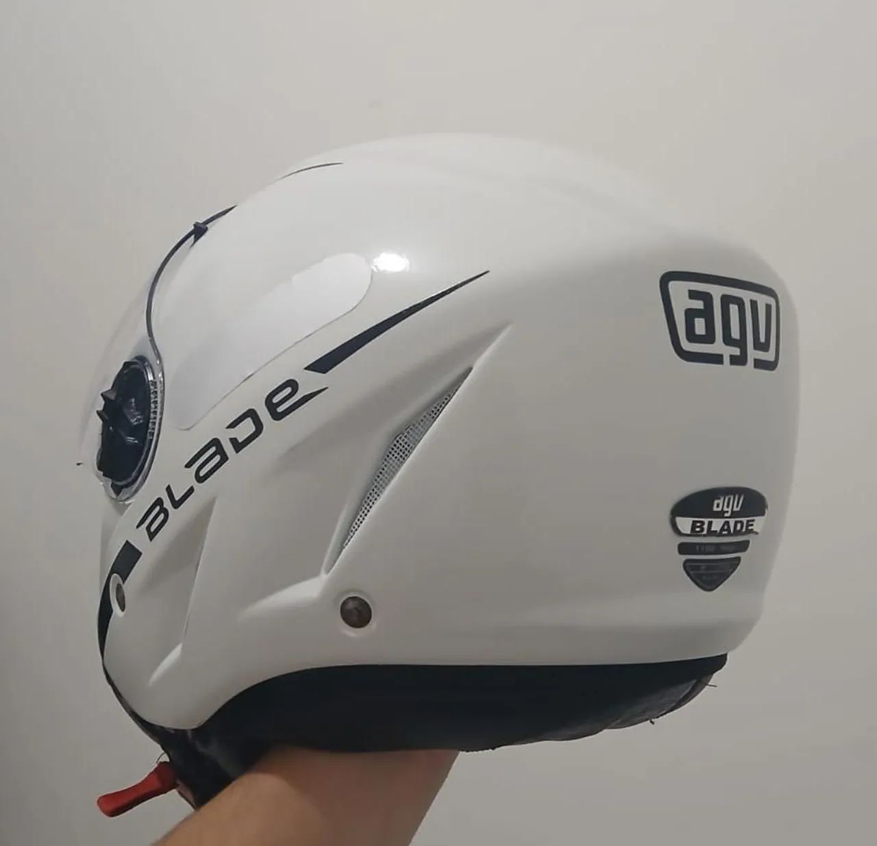 AGV Blade monocolor branco  - Foto 4