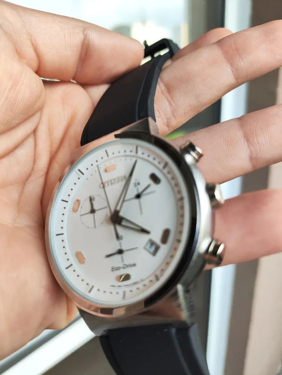 Relógio Citizen Preto e Dourado Funcional - Foto 2