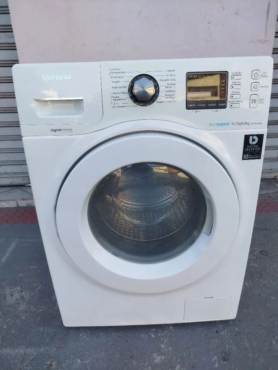 Lava e seca Samsung ecobubble 10kg  - Foto 4