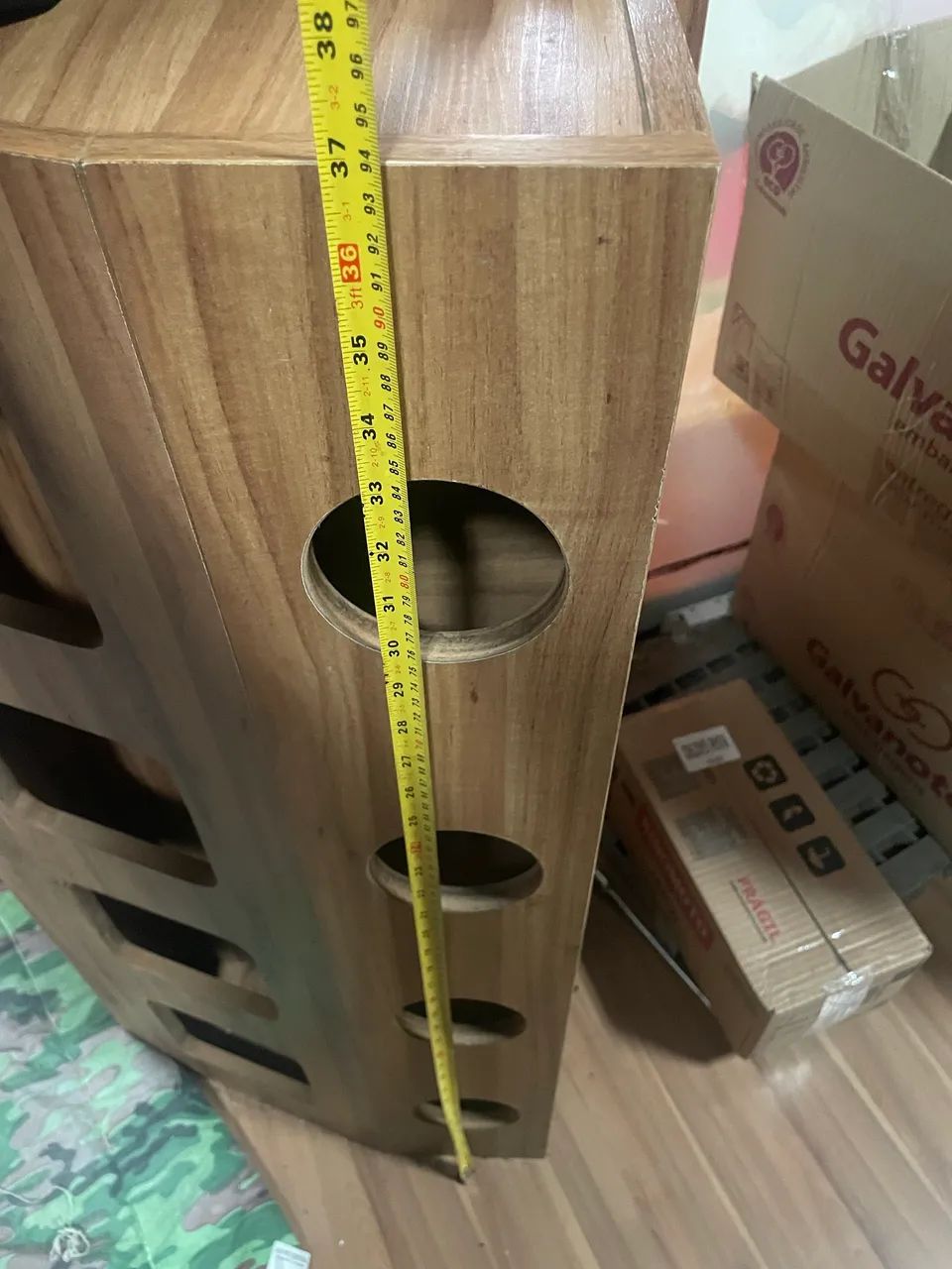 Suporte de Mdf para caldas e completo de açaí e sorvetes  - Foto 2