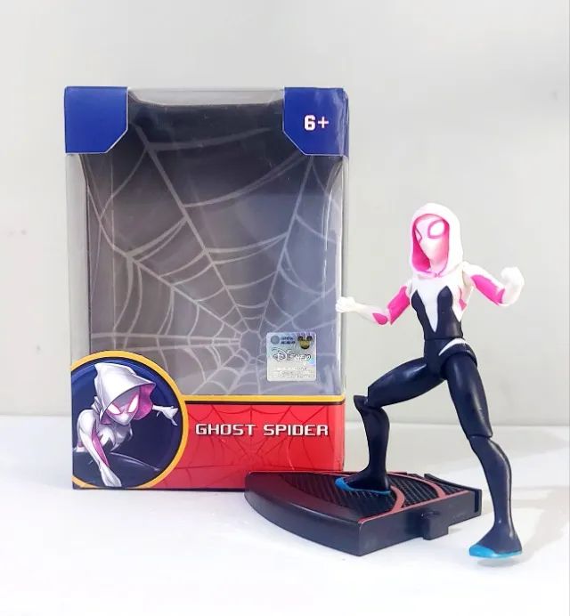 Action Figure Ghost Spider Marvel Universe Disney 10cm