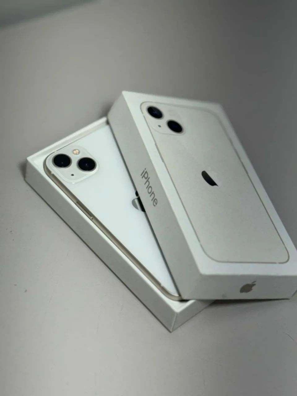 iPhone 13 Emas das Recanto - Smartphones e Celulares - 86% 128Gb 13 iPhone ホワイト　86% スマートフォン本体