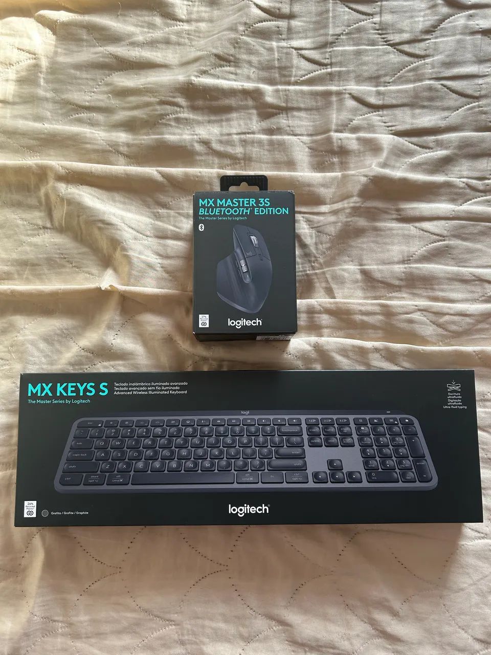 Mouse e teclado Logitech Mx Key S - Foto 4