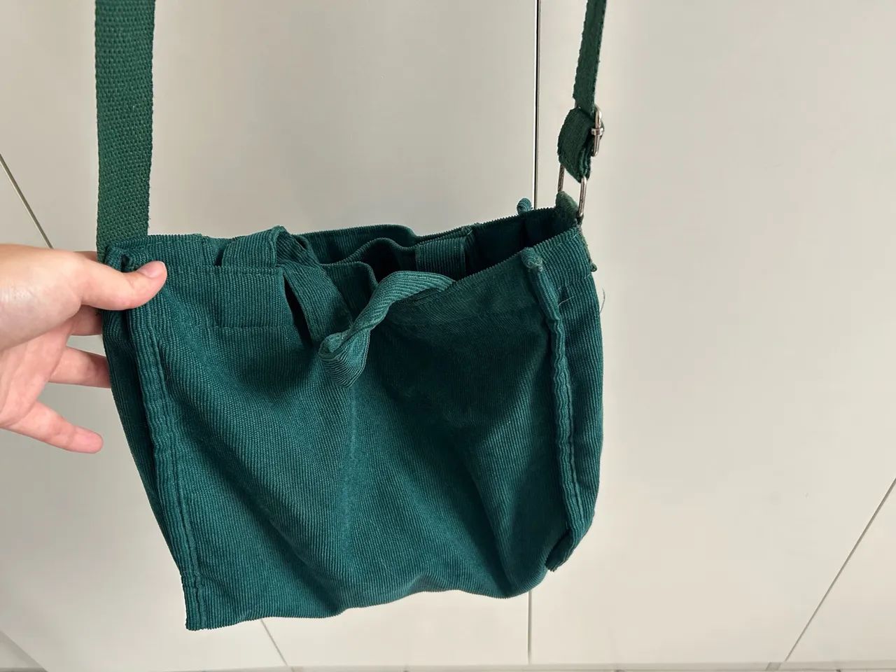 bolsa veludo verde - Foto 5