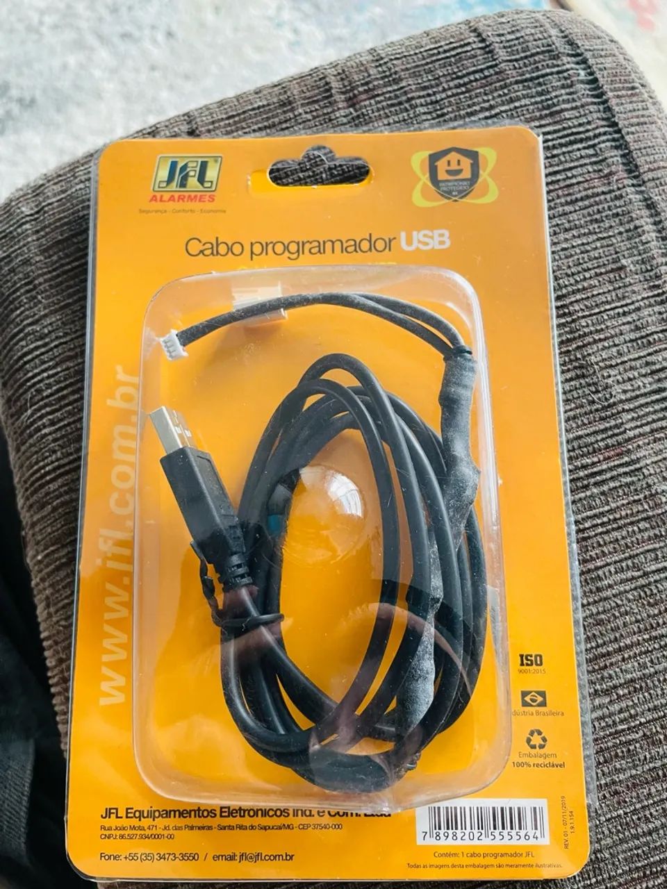 Cabo programador USB da JFL